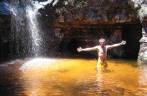 A misteriosa piscina natural no topo do Monte Roraima, na  Venezuela, em 2007